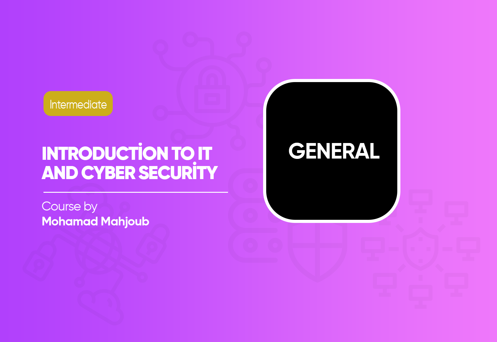 Introduction to IT and Cyber Security 